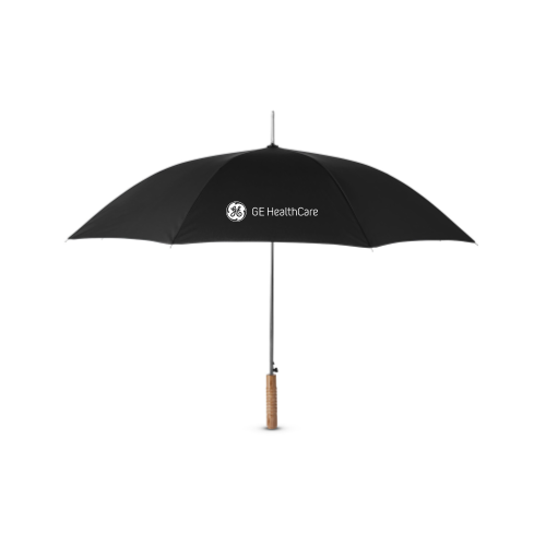 GE Healthcare - Wood Handle Stick Umbrella